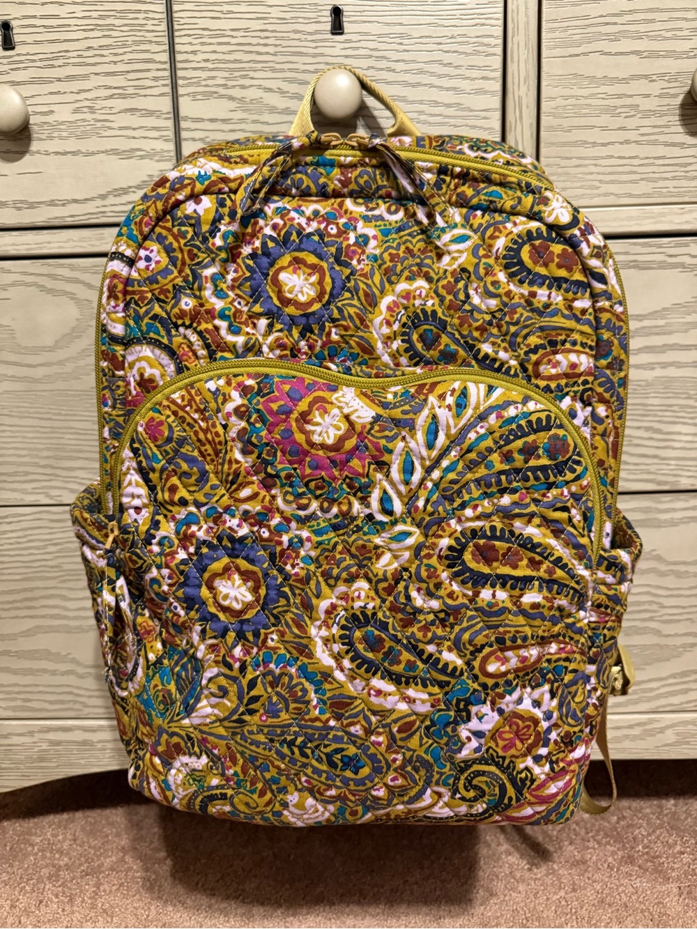 Like New Vera Bradley Large Backpack